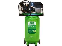 Компрессор ECO AE-1005-B2 (380 л/мин, 8 атм, ременной, масляный, вертикальный ресив. 100 л, 220 В, 2.20 кВт)