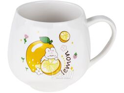 Кружка керамическая, 350 мл, Sweet fruits, лимон, PERFECTO LINEA 17-401111