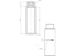 Удлинитель 1/2" вн.-нар. х 70 мм, (инд. упак.) AV engineering AVE301020