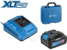 Набор аккумулятор 4 А*ч и зарядное устройство 1х4 А XLTpro в чем. SET BULL 2329061
