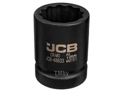 Головка ударная 1" 12гр 33мм JCB JCB-48833