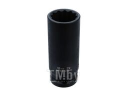 Головка, 1/2", 22 мм, торцевая, 12-гранная, ударная, глубокая, GARWIN 621020-22
