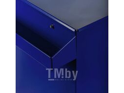 Тележка инструментальная с карманом, 5 полок, сине-серая, LICOTA AWX-2602GB-N-R