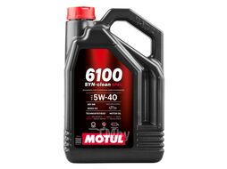 Масло моторное ACEA C3 API SN BMW LL-04 MB 229.51 MOTUL 5W40 (4L) 6100 SYN-CLEAN SPEC (113896)