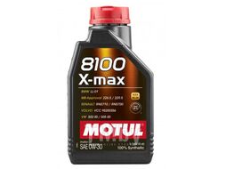Масло моторное АСЕА А3 В4 АPI SL MB 229.5 VW 502 00 505 00 (зам 106569) MOTUL 0W30 (1L) 8100 X-MAX (112934)