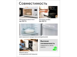 Кастрюля из жаропрочного стекла, 2.0 л, с крышкой, PERFECTO LINEA (260х232х105)