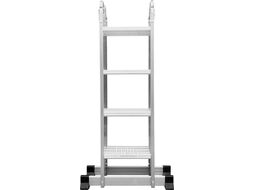 Лестница алюм. многофункц. 4х4 ступ. (стрем.-228см, лестн.-460см) 13кг STARTUL (ST9732-04) (усиленное шарнирное соединение)