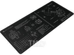 Коврик для мыши Дарк Проджект MD3a Aquamarine черный (DP-MD-0041)