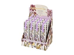 Ручка шариковая автомат. "DreamBox.FLORA.ИРИСЫ", 0.5мм,с грипом,синяя, в подарочном пенале Bruno Visconti 20-0445/03