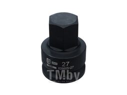 Головка торцевая, 3/4", HEX наружный, H27, ударный, GARWIN 626605-27