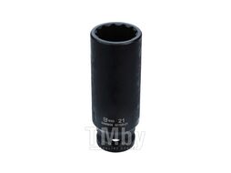 Головка, 1/2", 21 мм, торцевая, 12-гранная, ударная, глубокая, GARWIN 621020-21