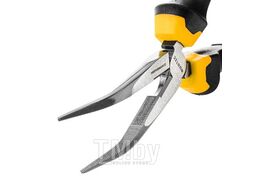 Длинногубцы изогнутые 200 мм, RUNTEC RT-PLR03200