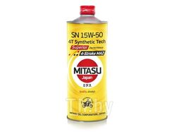 Масло моторное SUPERIOR 4-STROKE SN MA2 Synthetic Tech MITASU 15W50 1L (MJ-954-1)