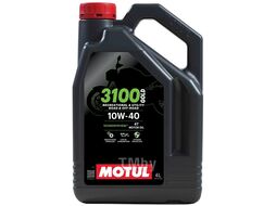 Масло моторное API SM,JASO MA2 MOTUL 10W40 (4L) 3100 GOLD 4T (113543)