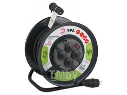 Удлинитель на катушке ЭРА RMx-4es-3x2.5-20m-IP44(KG) / Б0043057