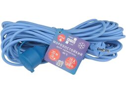 Удлинитель в бухте PC-2F-R-20(IP) Power Cube морозостойкий, 3500Вт, 16А, 20м, IP54, 1розетка /"КУБ"
