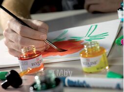 Краски жидкая акварель "ECOLINE" 579 фиолетовая пастельная 30 мл.