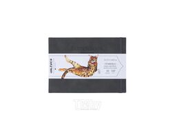 Скетчбук для графики "GrafArt white", 50 листов, А5, 160 г/м2, горизонтальный, серый Малевичъ 401282