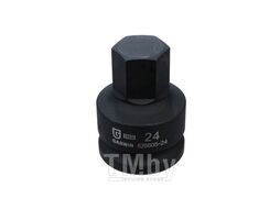 Головка торцевая, 3/4", HEX наружный, H24, ударный, GARWIN 626605-24