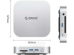 Многофункциональная док-станция 7-в-1 для Mac Mini ORICO M47P-EU-SV-BP