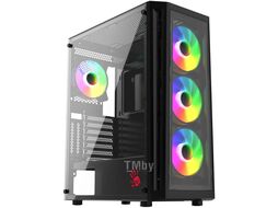 Корпус Bloody BD-CC120F Black (BD-CC120F-BK), без БП, ATX