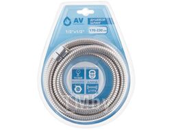 Душевой шланг 1/2"х1/2" 170-230см AVSSS-050 AV Engineering