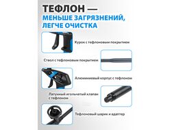 Пистолет для монтажной пены EXPERT STARTUL (SE4059) (Адаптер не требующий очистки, тефлоновое покрытие)
