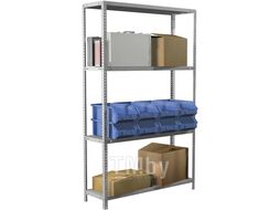 Стеллаж металлический MS Plus-185/50-4 (в1850*ш1000*г500мм), 4 полки, регулир. Опоры BRABIX 291106