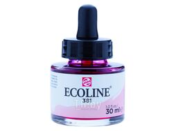 Краски жидкая акварель "ECOLINE" 381 красный пастельный 30 мл.