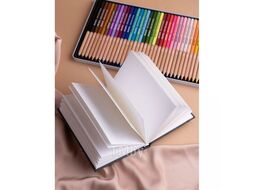 Скетчбук для графики "GrafArt white", 40 листов, А6, 160 г/м2, серый Малевичъ 401281