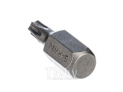 Бита, с шестигранным хвостовиком, 10 мм, T25, 30 мм, GARWIN 631025-T25