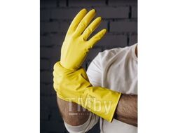 Перчатки К20 Щ20 латексные с хлопковым напылением р-р 9/L Jeta Safety JHG-101-L