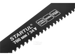 Ножовка по газобетону 700мм 34 зуба с напайками STARTUL PROFI (ST4088-34) (по пенобетону)