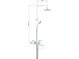 Душевая система D35-A, серия 400 ECONOCE EC0407
