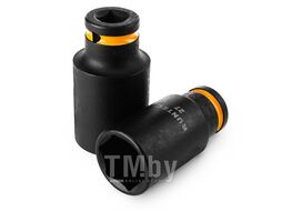 Набор ударных головок глубоких 1/2", 10-32 мм, CrMo, 15 предметов, RUNTEC RT-IS1B15L