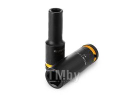 Набор ударных головок глубоких 1/2", 10-32 мм, CrMo, 15 предметов, RUNTEC RT-IS1B15L