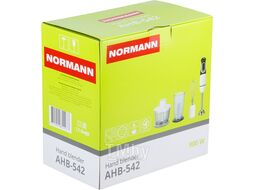 Блендер погружной AHB-542 NORMANN (900Вт, регул.скор., венчик, измельчитель, стакан)