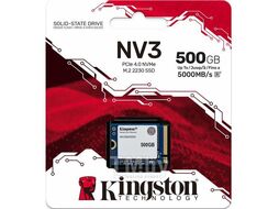 SSD-накопитель 500Gb Kingston NV3 SNV3SM3/500G, (5000/3000), 2230, NVMe M.2