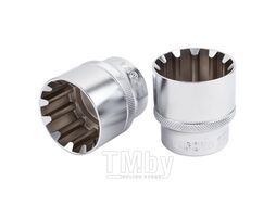 Головка, 3/8", 14 мм, торцевая, spline, глубокая, LICOTA P3014L