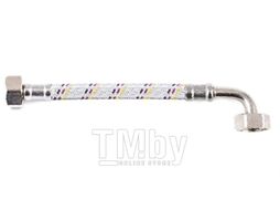 Шланг водопроводный гибкий FliFlex с угловым подключением MM F1/2" - FC1/2" 0,5 м FLIESSER 48013050