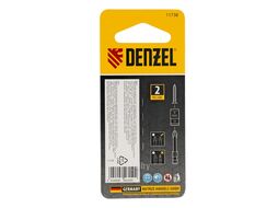 Магнитная насадка для бит, для круглых бит, 2 шт Denzel 11738