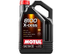 Масло моторное 502.00 505.00 MB 229.5 BMW LL-01 RN 0700 0710 MOTUL 5W30 (5L) 8100 X-CESS (113530)