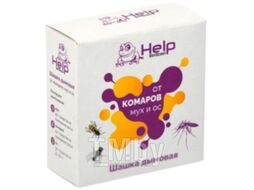 Шашка дымовая от насекомых Help От комаров, мух и ос 80233