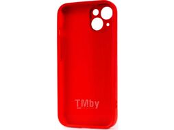 Чехол-накладка Case Coated для iPhone 13 (красный)