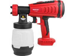 Аккум. краскораспылитель WORTEX CPS 1808 в кор. ALL1 (18 В, без акб и зу, БЕСЩЕТ.ДВИГ.. 1000 мл/мин, бак 0.8 л)