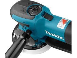 Эксцентриковая шлифмашина MAKITA BO 6050 J в чем. (750 Вт, 150 мм, 1600--6800 кол/мин, регул. об.)