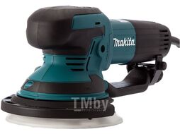 Эксцентриковая шлифмашина MAKITA BO 6050 J в чем. (750 Вт, 150 мм, 1600--6800 кол/мин, регул. об.)