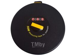 Рулетка двусторонняя дюйм и метрика 50м, полимерная лента., Force 5096A850