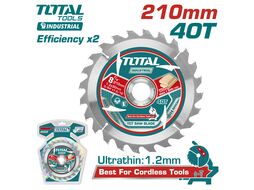 Диск пильный 210x25,4 мм 40T TOTAL TAC2332103