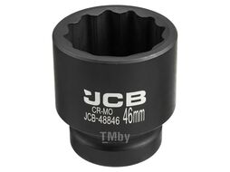 Головка ударная 1" 12гр 46мм JCB JCB-48846